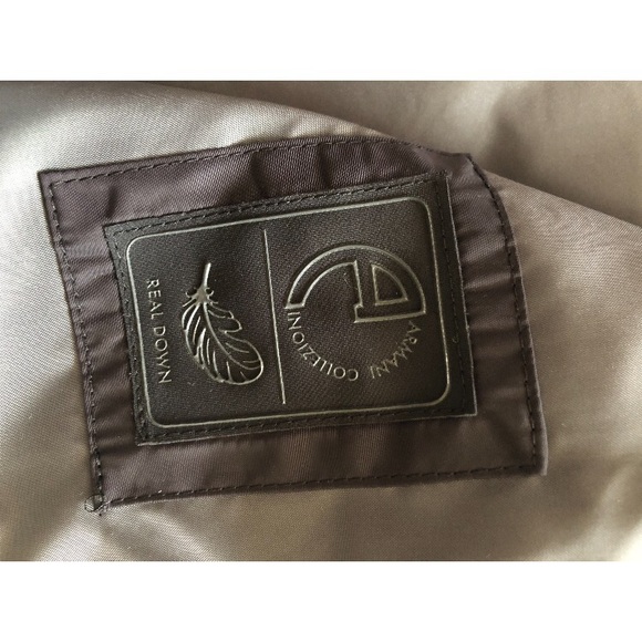 Armani Collezioni Down Coat. Black. New! Size 8 - Picture 12 of 13